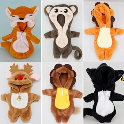 OB11 Clothes Kawaii Plush Lion Clothes Angel Pajamas,for Ob11,obitsu 11,molly, Gsc,P9,YMY,1/12 Bjd Dolls Toys doll Accessories