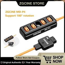 ZGCINE MD-P4 D-Tap to 4 D-Tap one point four Splitter Adapter Cable