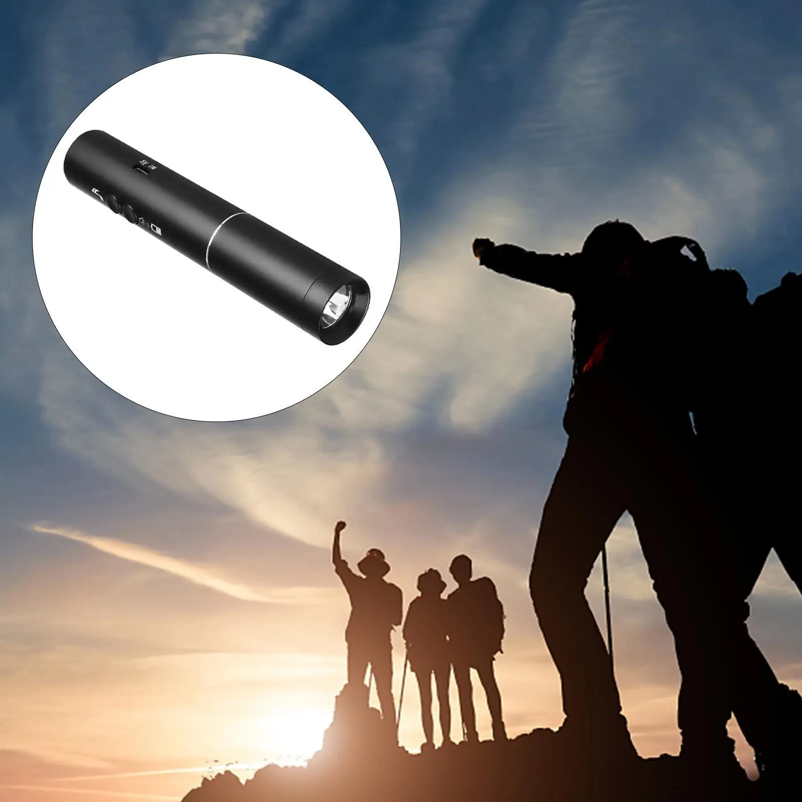 

Electronic Whistle Sports Electric Whistle w/ LED Flashlight Hiking Boating