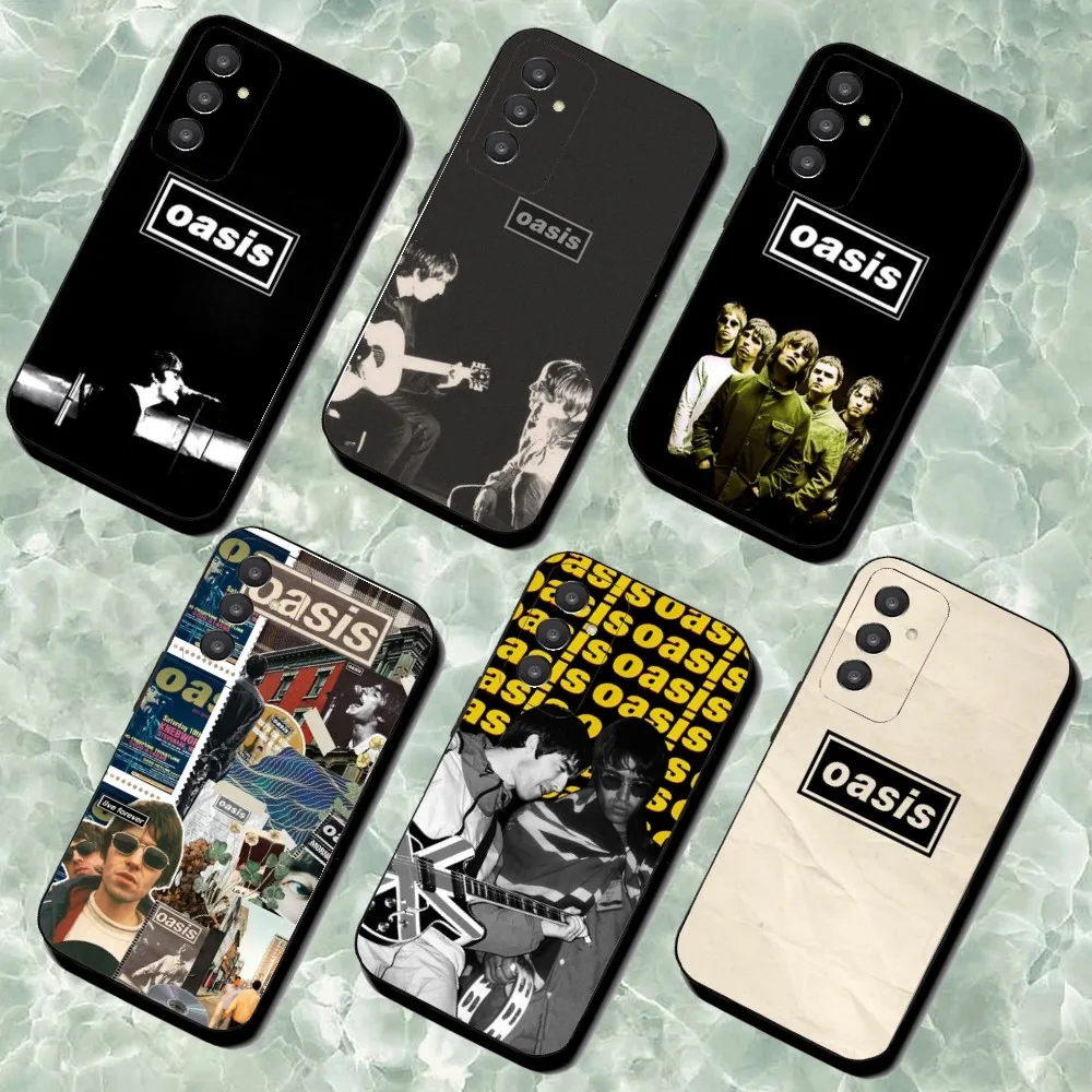 Band O-Oasis Phone Case For Samsung Galaxy A52 A12 A51 S21 Edge S22ULTRA S23 S20LITE Plus Ultra Black Cover