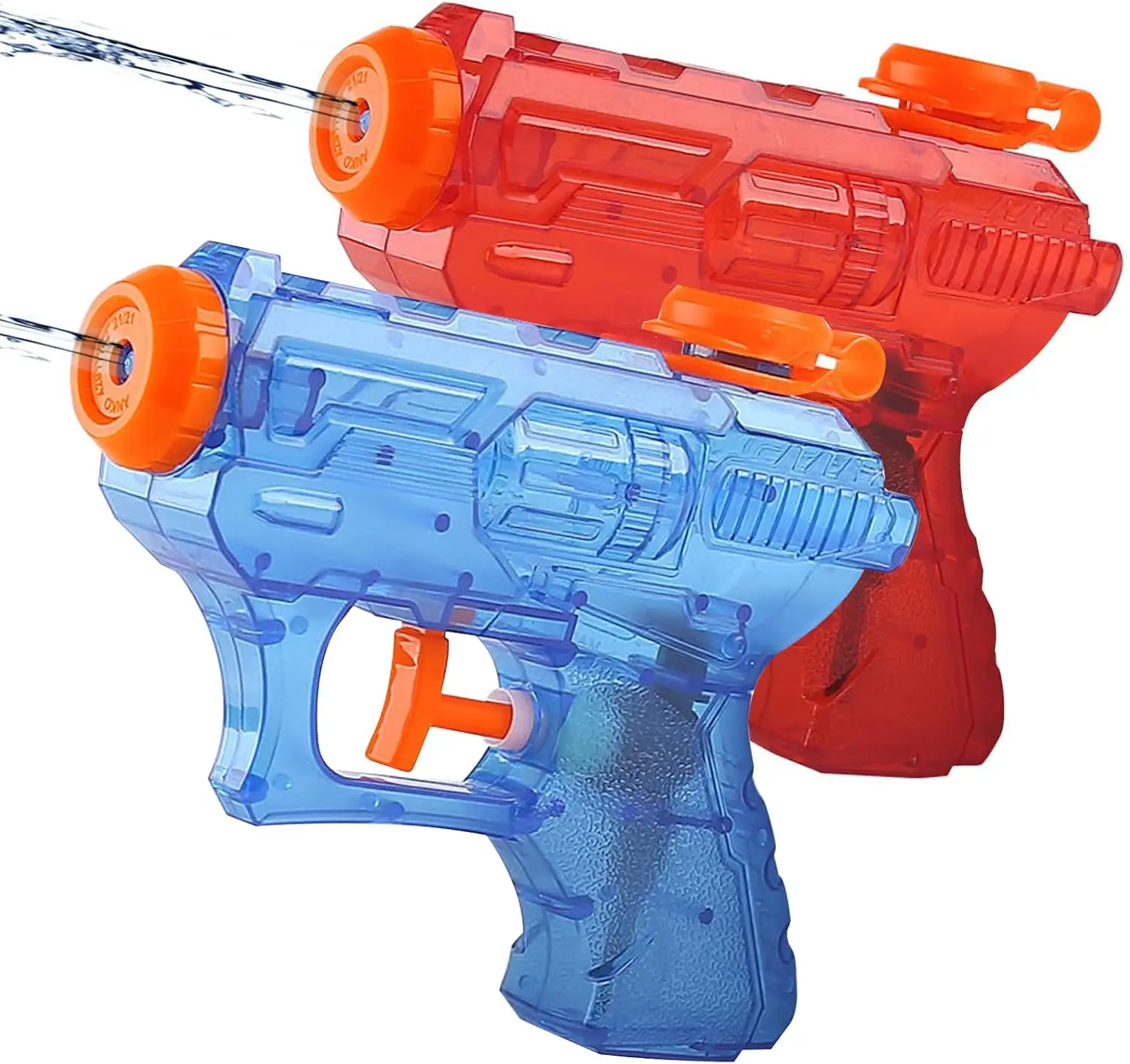 

2 Pack Water Guns for Kids Adults, Mini Squirt Pistols, Small Water Soaker for Pool Beach Outdoor Summer Fun