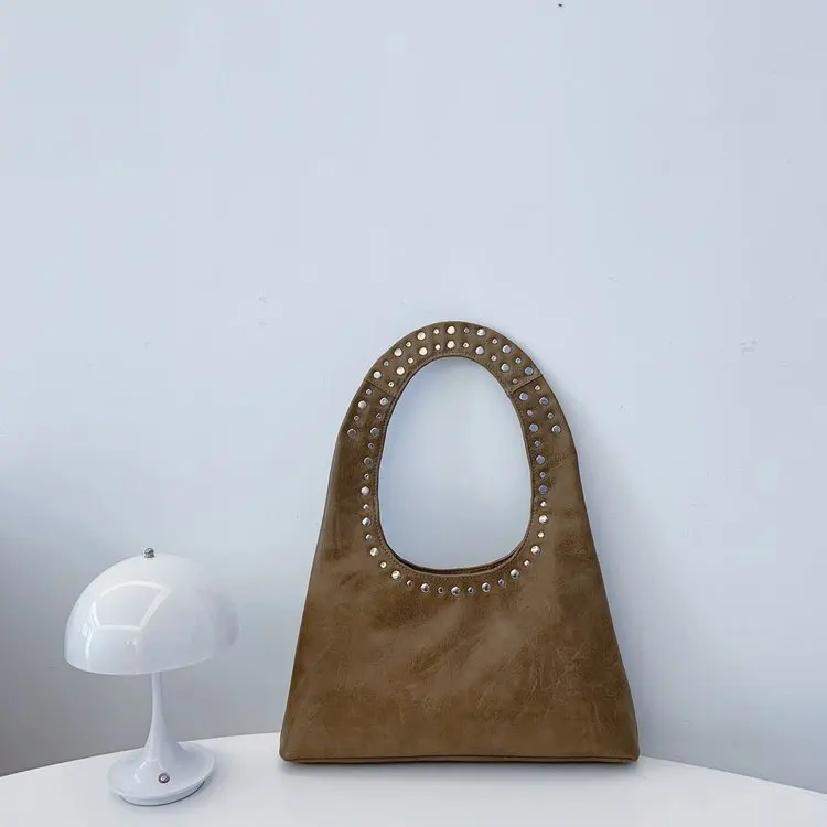 

2026 New Vintage Unique Top Handle Bag Luxury Designer-inspired Shoulder Bag Chic Purse for Casual Daily Use Tote Bags for Women