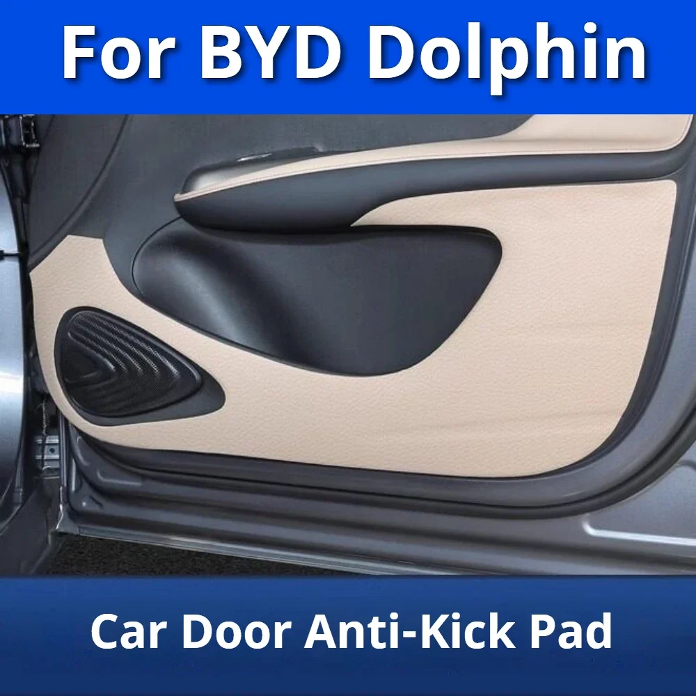 For BYD Dolphin Original Color Door Anti-Kick Pad Rear Seat Anti-Kick Protector Interior Accessories