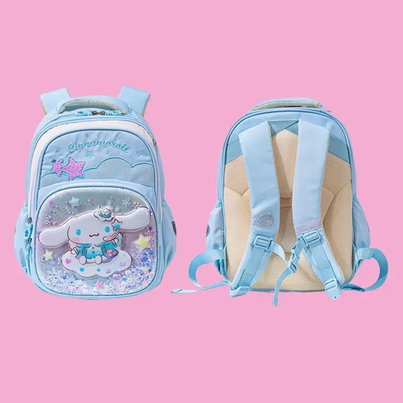 Sanrioed Anime Kuromi My Melody Cinnamoroll Pochacco Large Capacity Backpack Cute Cartoon Student Shoulder Bag Gift for Friend