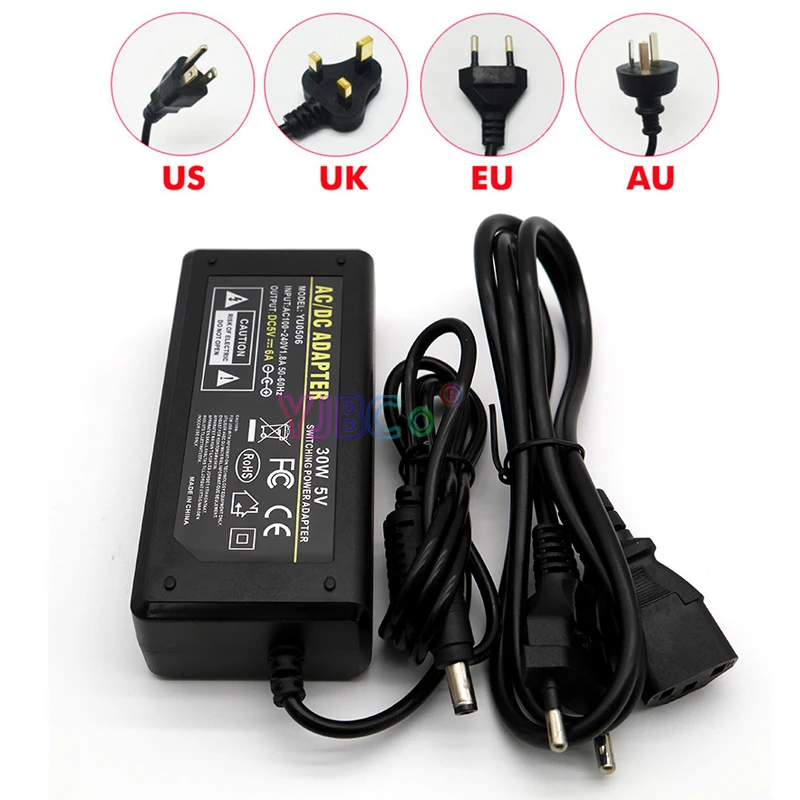 110V-220V AC to 5V 12V 24V 15V 48V DC Power adapter 2A 3A 5A 6A 7A 8.5A 10A LED Strip Power Supply Security Cameras,Audio/Video