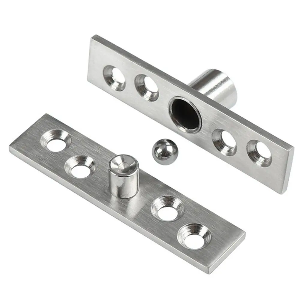 

Stainless Steel 1Pcs Up and Down Heavy Duty 360 Degree Door Hinge Hardware Accessories Rotation Axis Locating Shaft