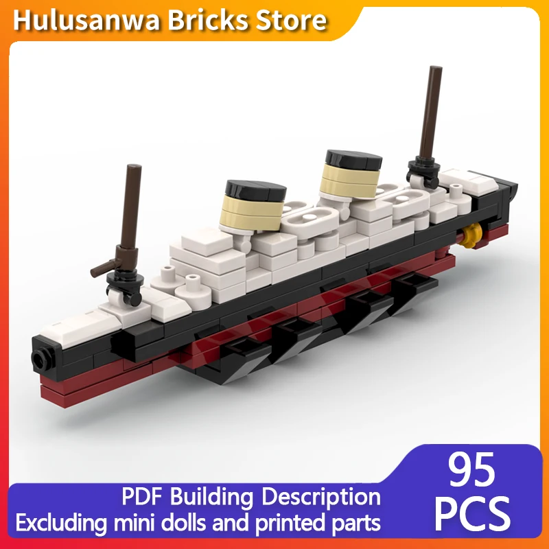 

Британский Олимпийский класс, модель круизного корабля MOC, строительные кирпичи, военное оборудование, модульные технологии, подарки, сборка, детские игрушки, костюм