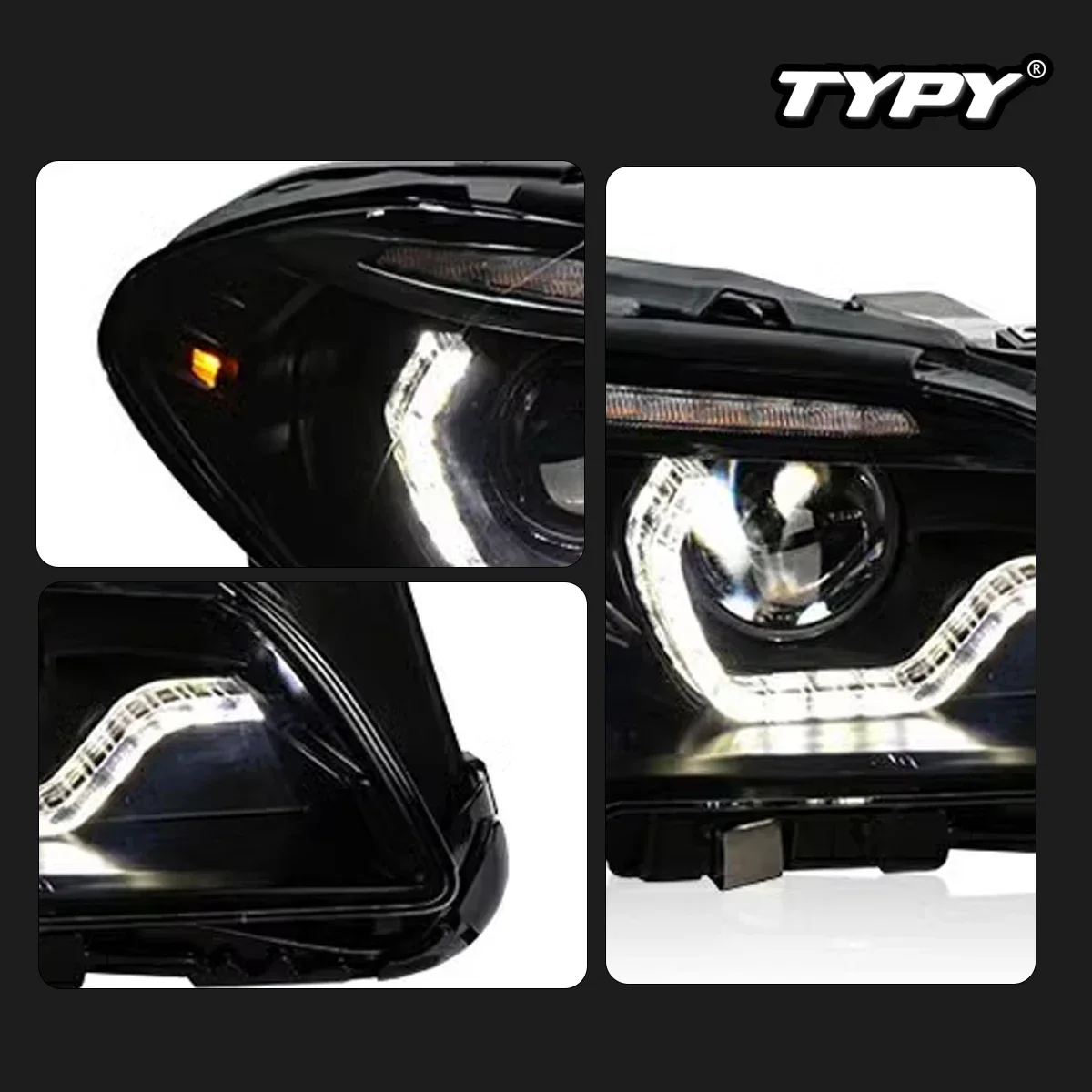 

TYPY New LED Head Lamp Upgrade Modified For BMW 5 Series F10 Headlight 2011-2013 Dynamic Signal Head Lamp Auto Accessories