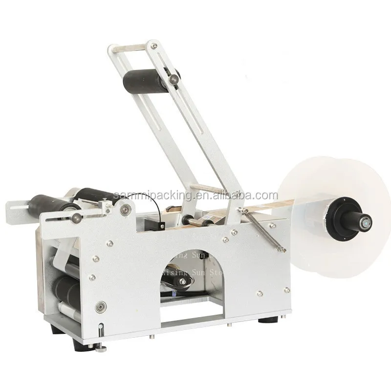 MT50 semi-automatic round bottle labeling machine, semi-automatic labeling machine