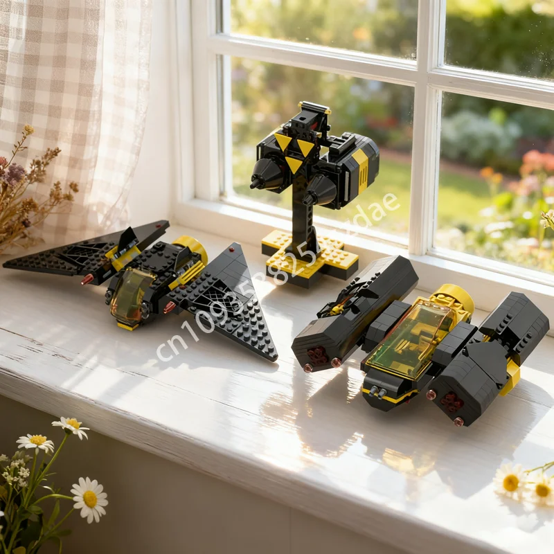 835 قطعة MOC Blacktron مخصص سبيدرز أيقونات نموذج اللبنات العمارة تجميع فكرة هدية الكريسماس لعبة أطفال عيد ميلاد #1