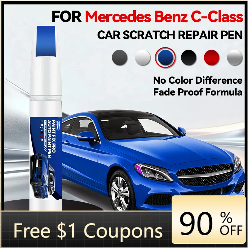 

Автомобильные аксессуары для ремонта кузова Mercedes-Benz C-Class 1993-2025 W204 W205 W206: Карандаш для подкраски, средство для удаления царапин, DIY-набор для автодетейлинга