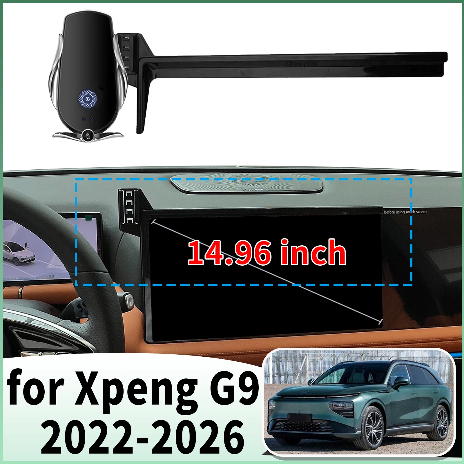 

fit for Xpeng G9 XiaoPeng 2022 2023 2024 2025 2026 Specific Dashboard Navigation Phone Holder Mount Design Car​​ accessoires