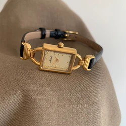 Fashion Temperament Vintage senior Simplicity Quartz Watch For women's girl Student gift  Women's accessories