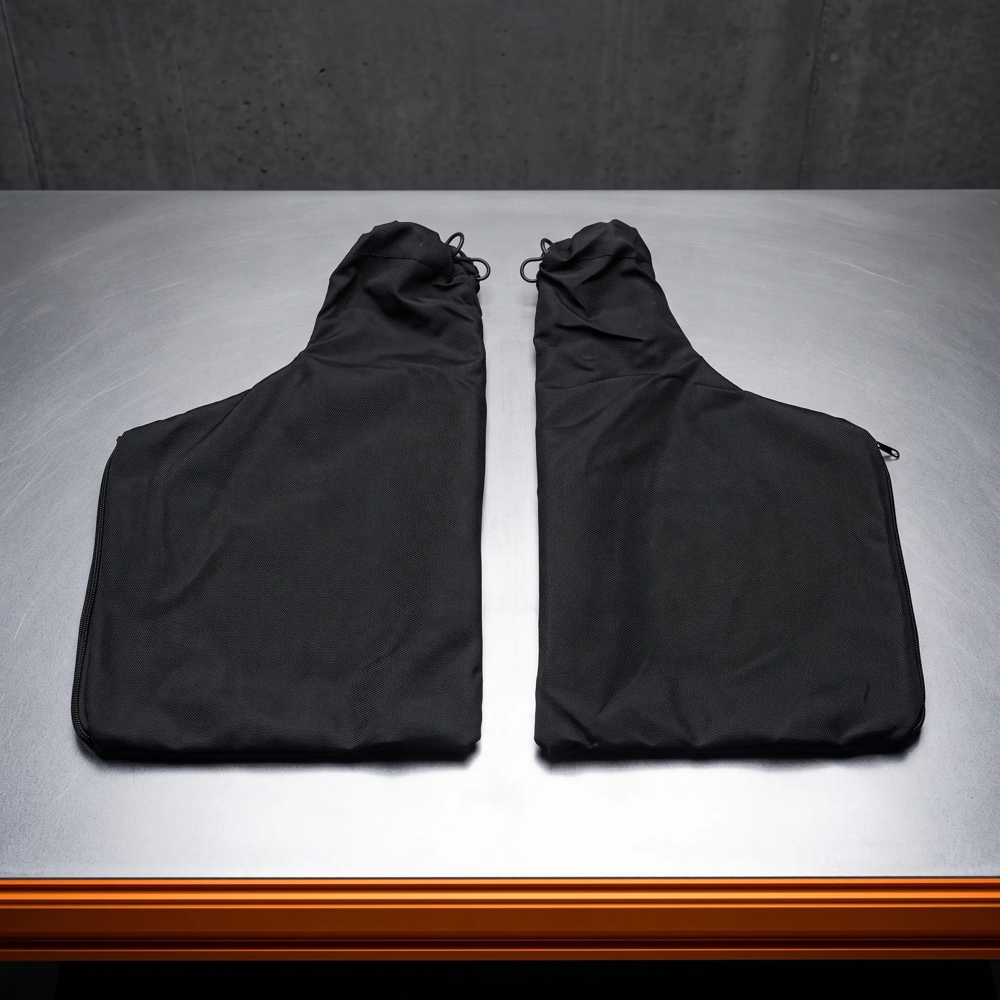 2Pcs Miter Saw Dust Bag Heavy Duty Fabric Zipper Opening Adjustable Stand Dust Collection Solution for Woodworking