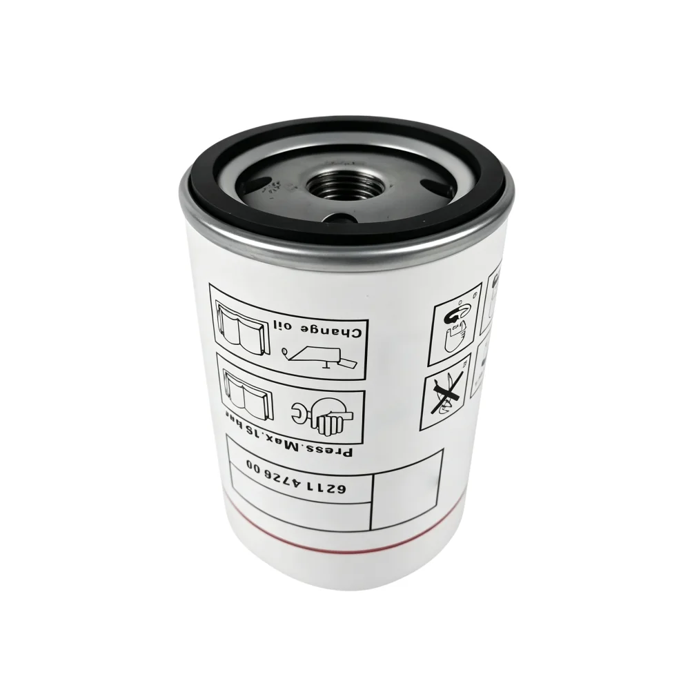 6211472600 Spin‑on Oil Filter Cartridge Replacement For Screw Air Compressor Spare Component