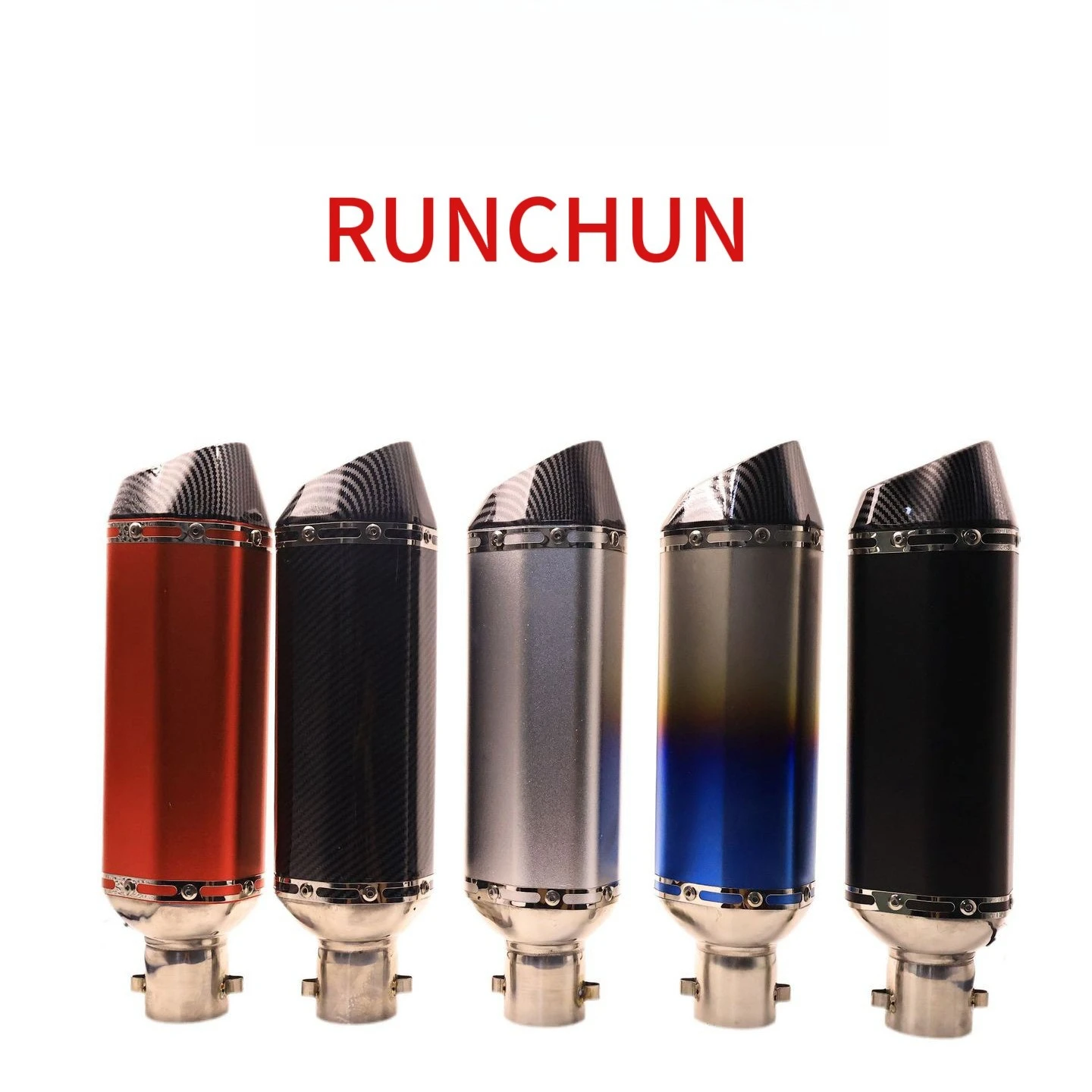 

Motorcycle/SUV/Sports Car Universal 51mm Scorpio Style Exhaust Pipe