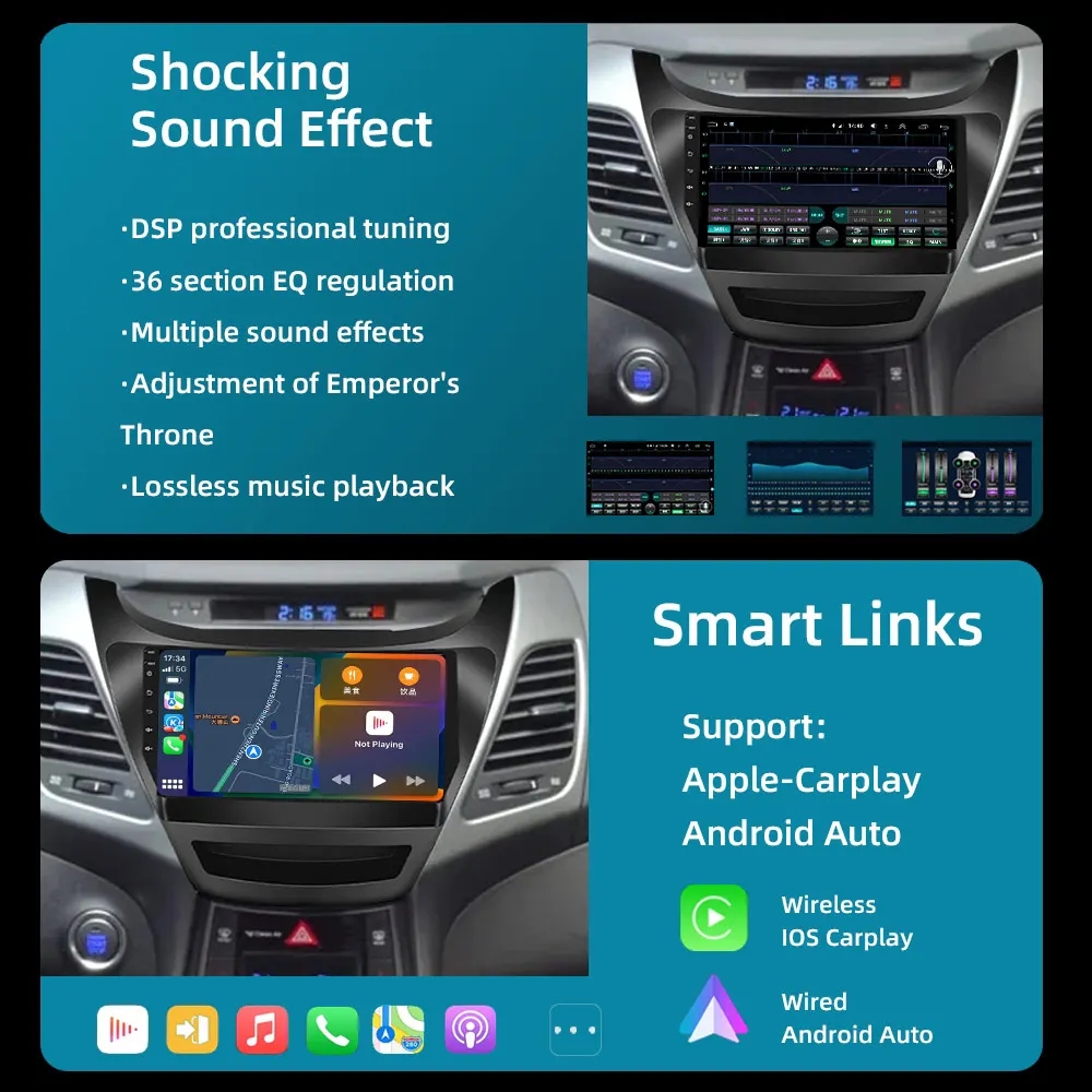 Рисунок 2 - Автомагнитола для Hyundai Elantra