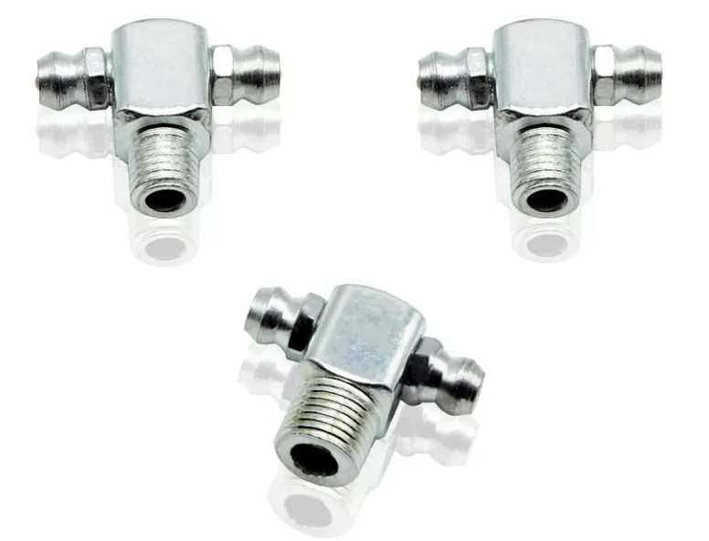 10PCS Double-Headed Grease Nipple Y-Type T-Type  90-Degree Right Angle