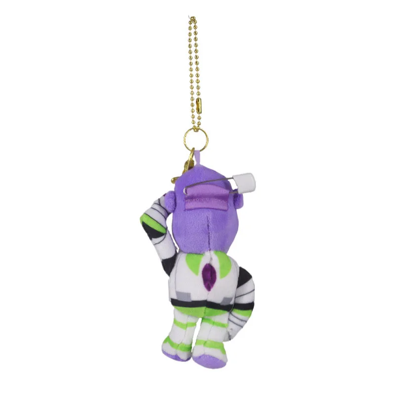 Disney Sanrio Buzz Lightyear Alien Cute Cartoon Toy Story Plush Doll Backpack Pendant Keychain Boys and Girls Peripheral Gifts