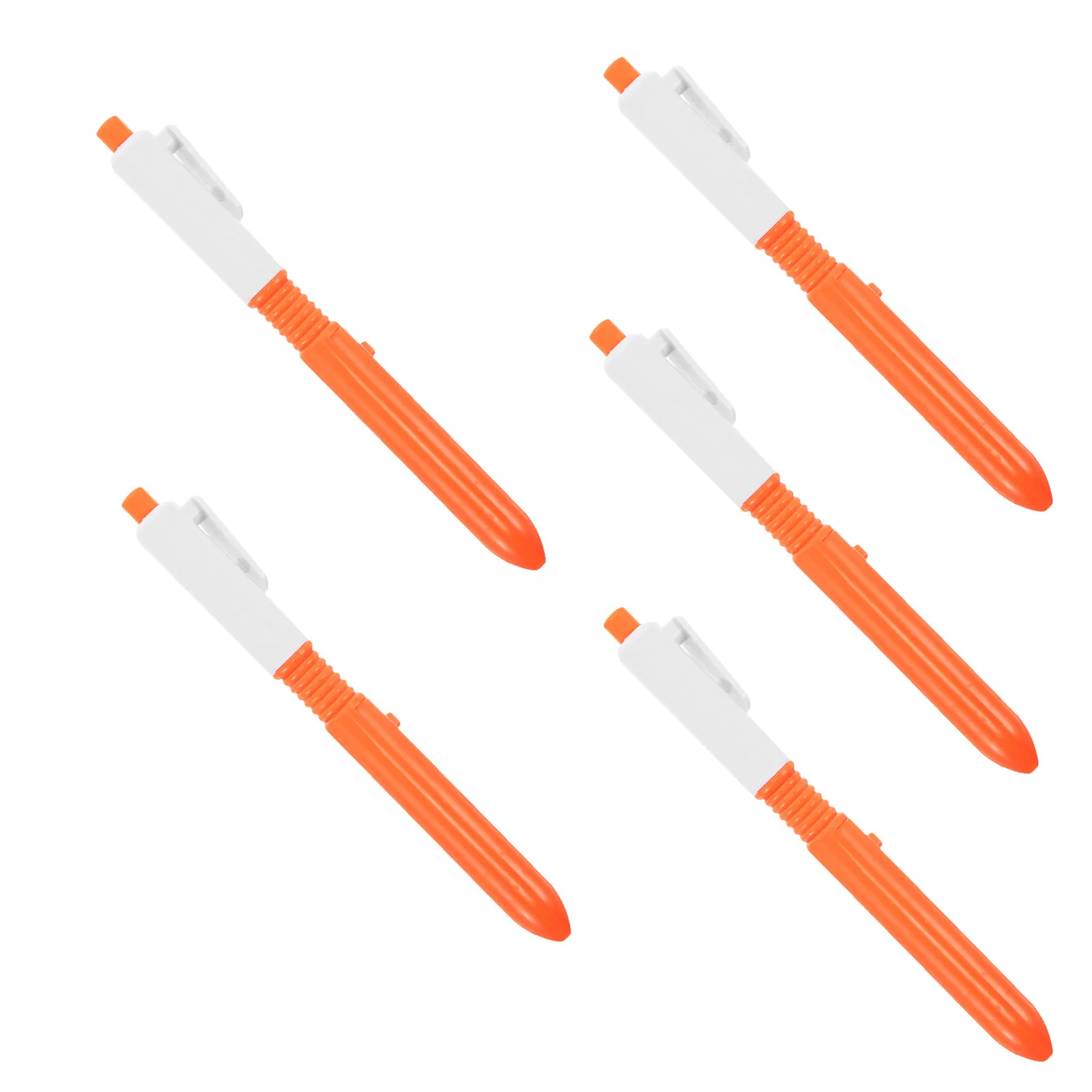 

5Pcs Water Spray Pen Creative Cartoon Ballpoint Prank Retractable Squirting Function Smooth Writing Portable Fun for School