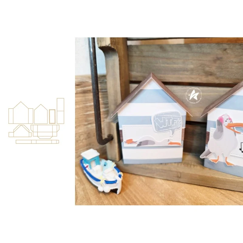 Neu eingetroffene Vorverkaufs-Stanzformen und Stempel für DIY-Scrapbooking/Fotoalbum, dekorative Prägung, DIY-Papierkarten