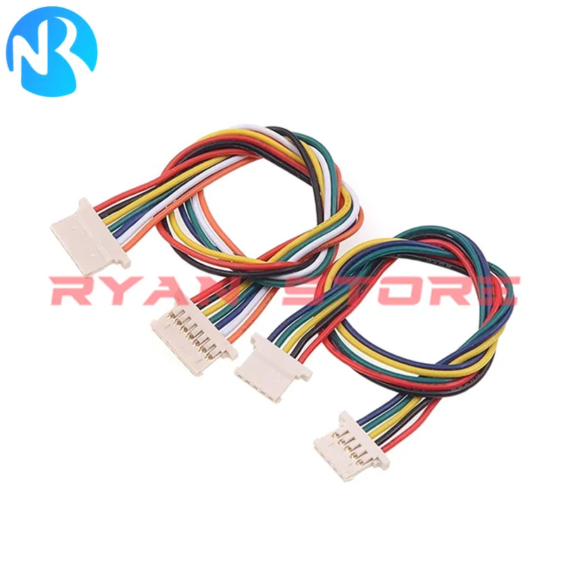 5 قطعة 1.25 مللي متر سلك طرفي رفيع للغاية 100 200 300 مللي متر سلك كابلات الموصلات 51146 LCD MX1.25 2P 3P 4P 5P 6Pin واحد/مزدوج الرأس #5