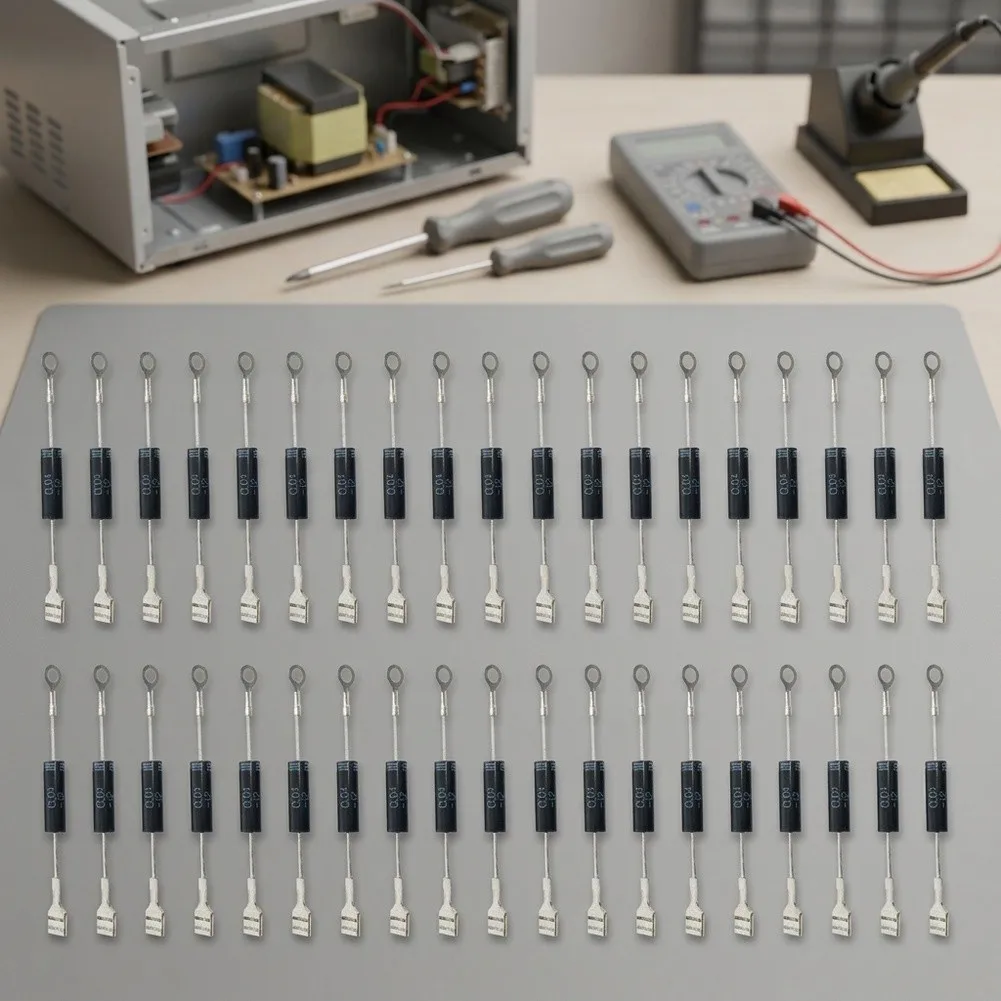 CL04-12 Microwave Diode 10pcs General High-voltage Microwave Models Unidirectional Performance Reliable for durable