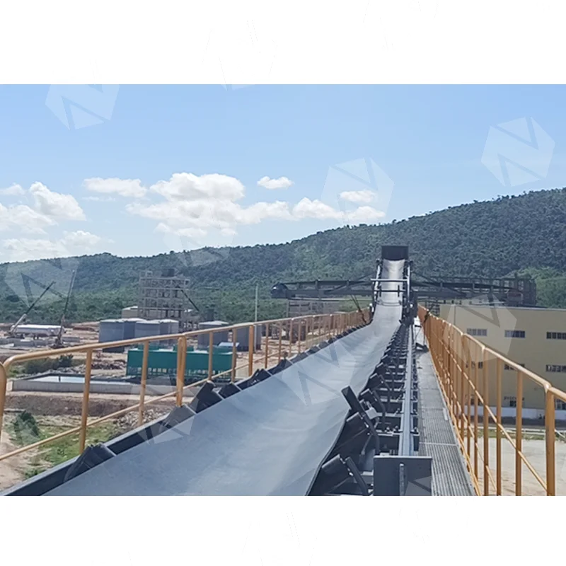 Industry Bulk Material Handling Mobile Belt Conveyor Quarry Aggregate Conveyor Belt for Sand and Gravel