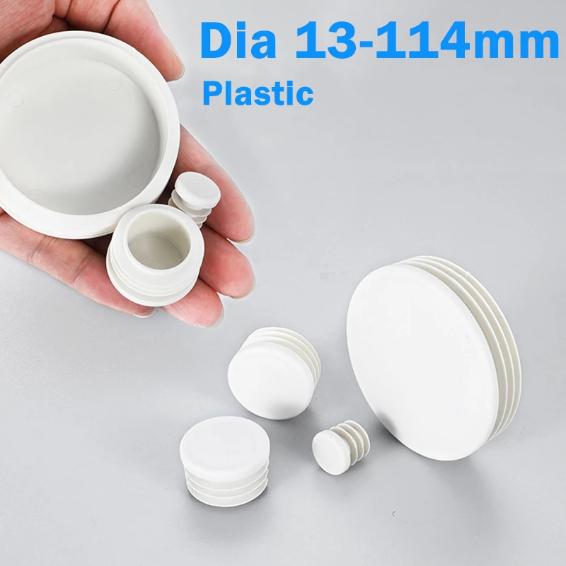 

Заглушки для труб и отверстий, диаметр 13/16/19/20/22-114 мм, белые, круглые, пластиковые, для защиты ножек стульев, заглушки-пробки для отверстий