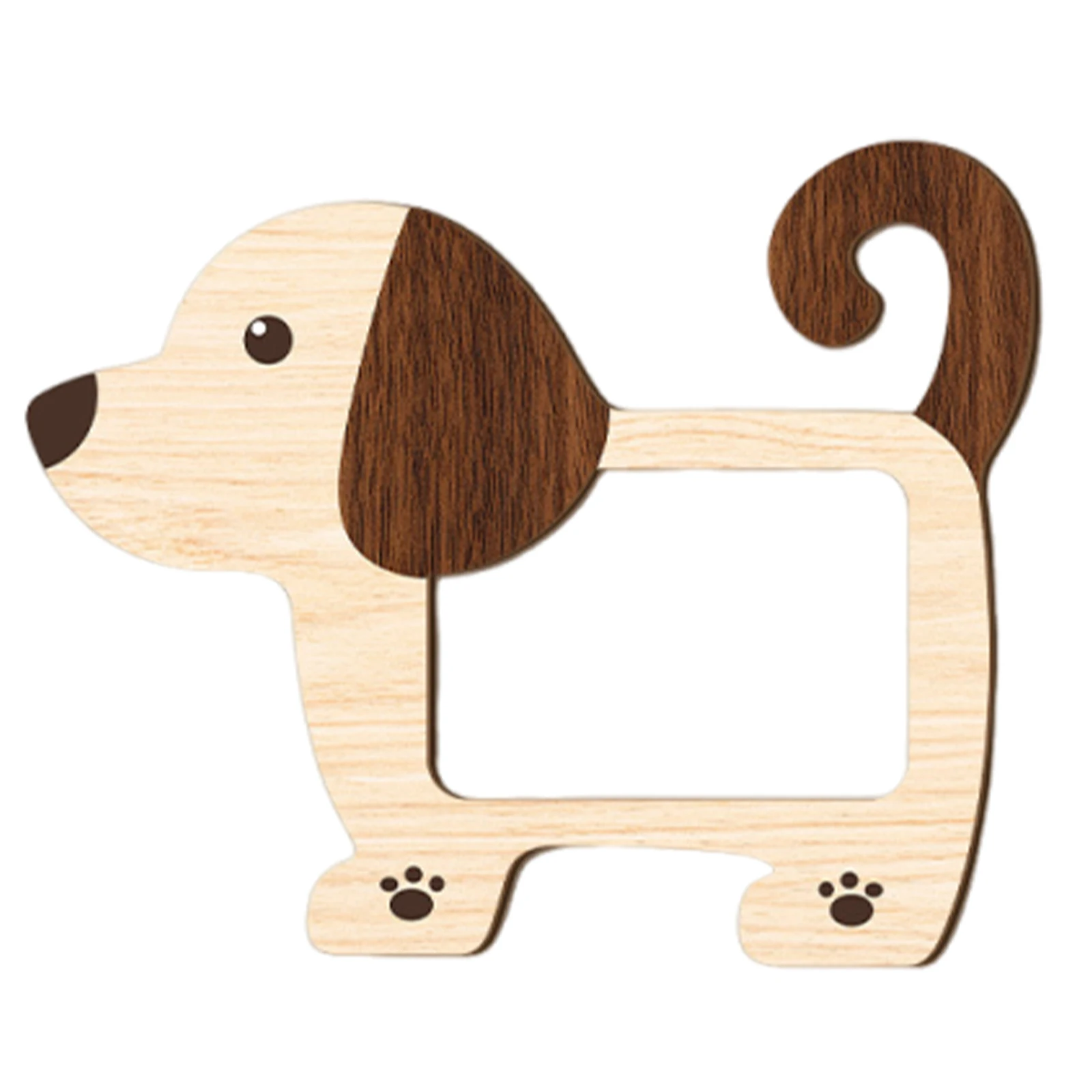 Dog Shape Cartoon Picture Frame, Fun Tabletop Display