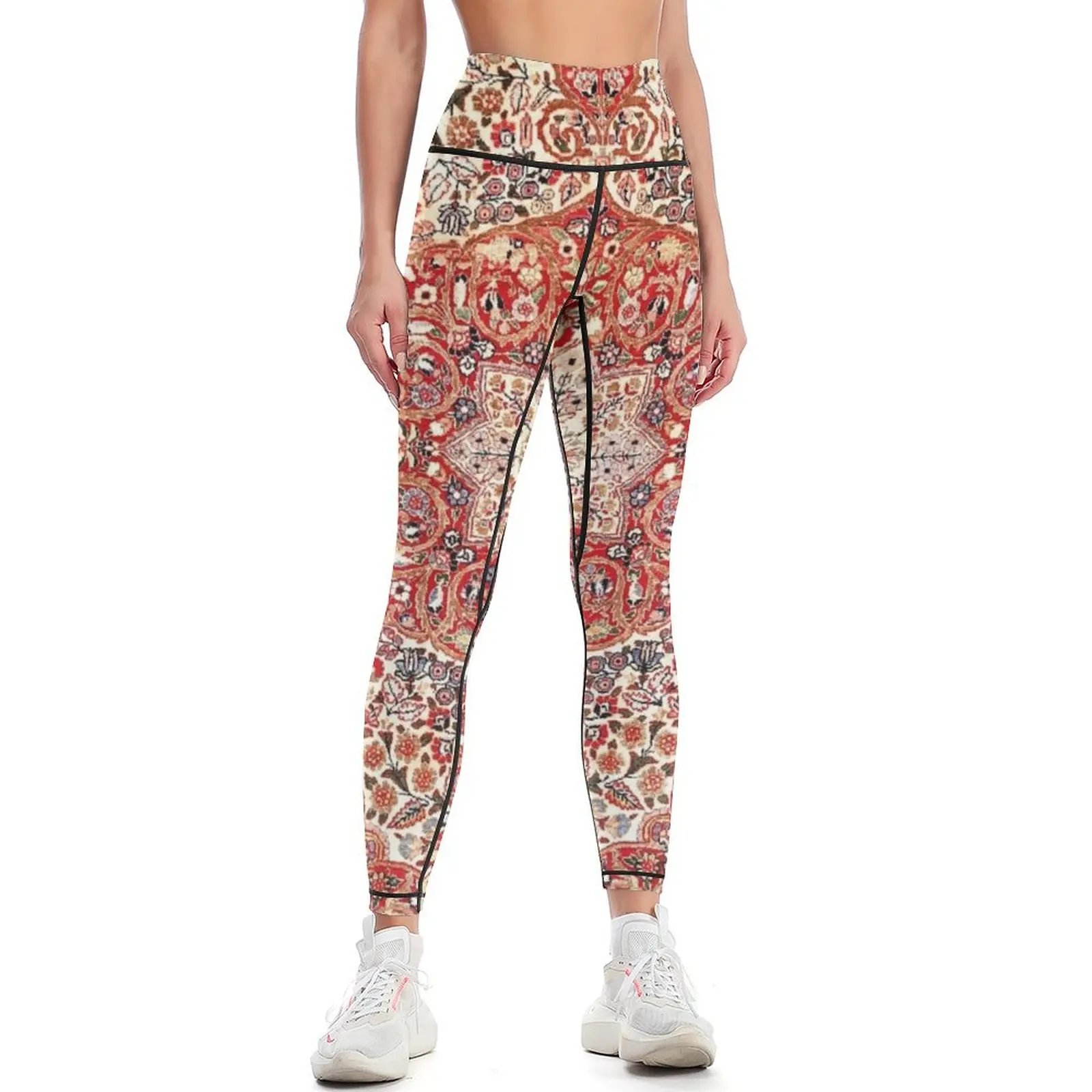 

Tabriz Azerbaijan Northwest Persian Rug Print Leggings Fitness woman sports for push up Pants sport Womens Leggings