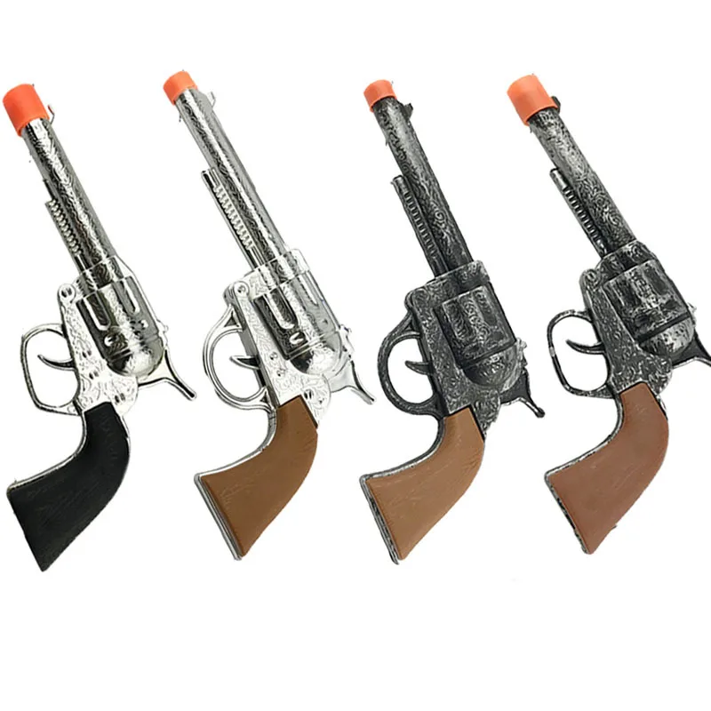 Cosplay Western Cowboy Gun Props Children Toy Gun Model Dress Up Jewelry Accessories Plastic Gun Party Halloween Props