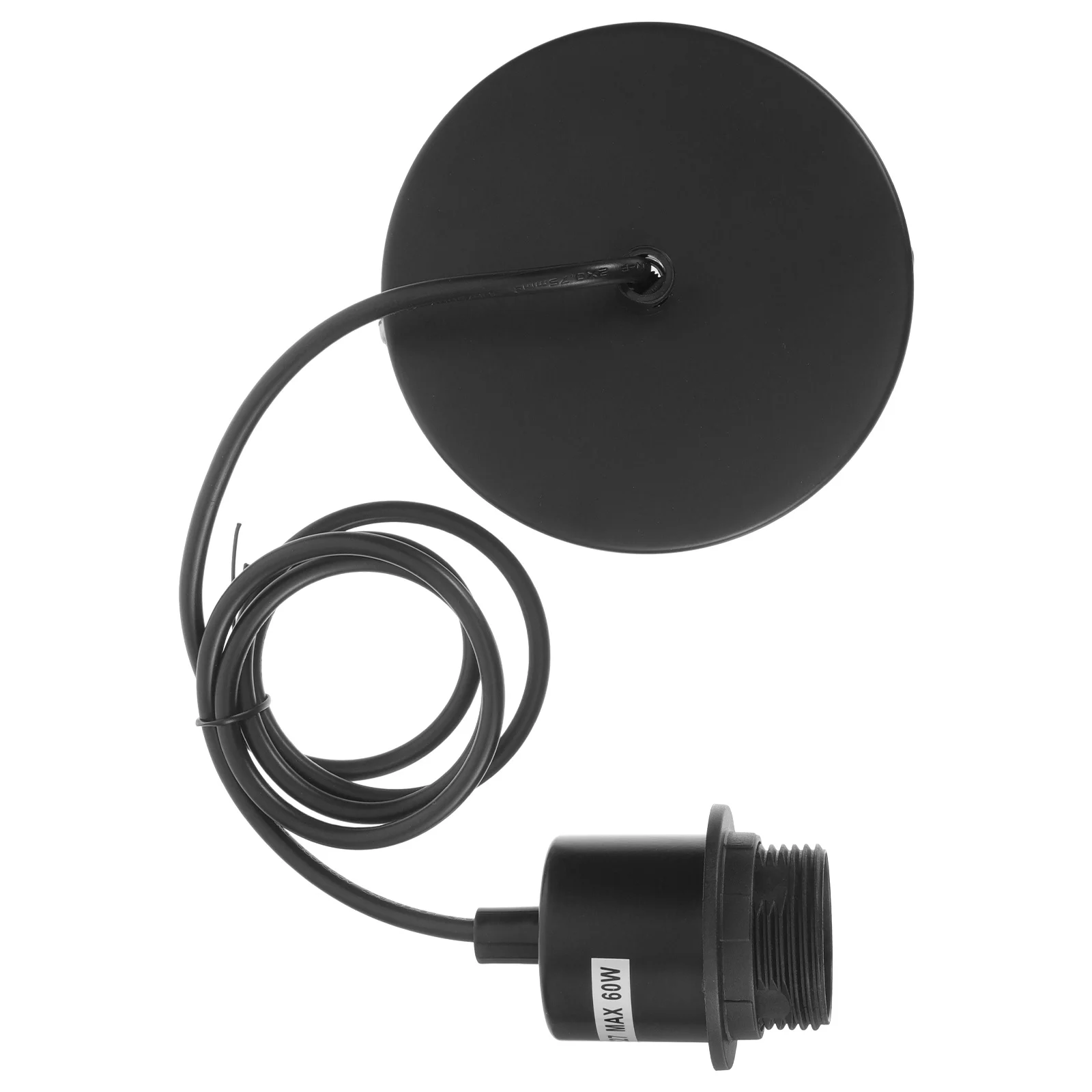 

E27 Thread Lamp Holder Ceiling Bulb Socket Sturdy Metal Base for Chandelier Hanging Light Fixtures DIY Design Light Bulb Base