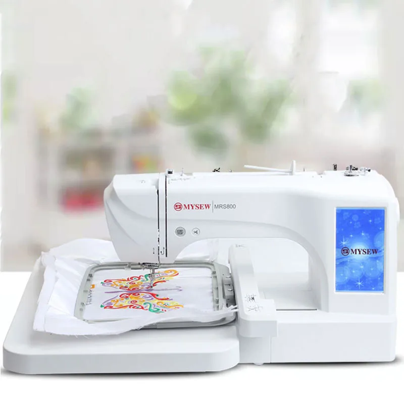 MRS800 Sewing & Embroidery Machine, 11 Languages, 312 Built-in Pattern, Computerized, 7