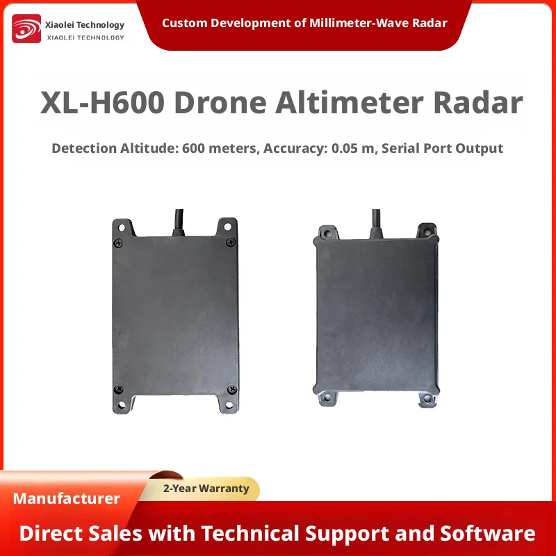 Unmanned aerial vehicle altitude measurement radar and unmanned aerial vehicle obstacle avoidance radar