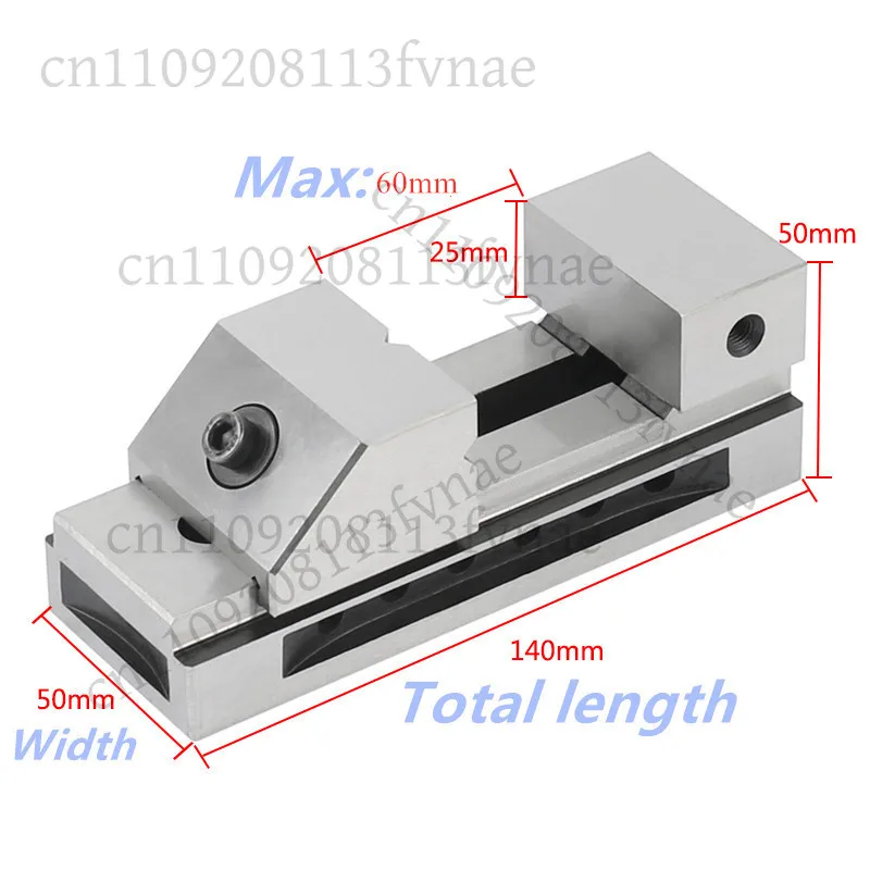 QKG50for  precison tool vise, machine vise, high accuracy 0.005mm, width of vise: 50mm, clamping tool
