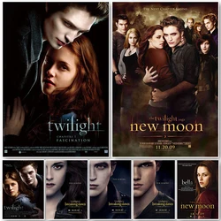 Classic Movie TV Film Twilight Vampire Bella Edward Wall Art Canvas Paintings Decoration Hotel Bar Cafe Room Posters Home Decor