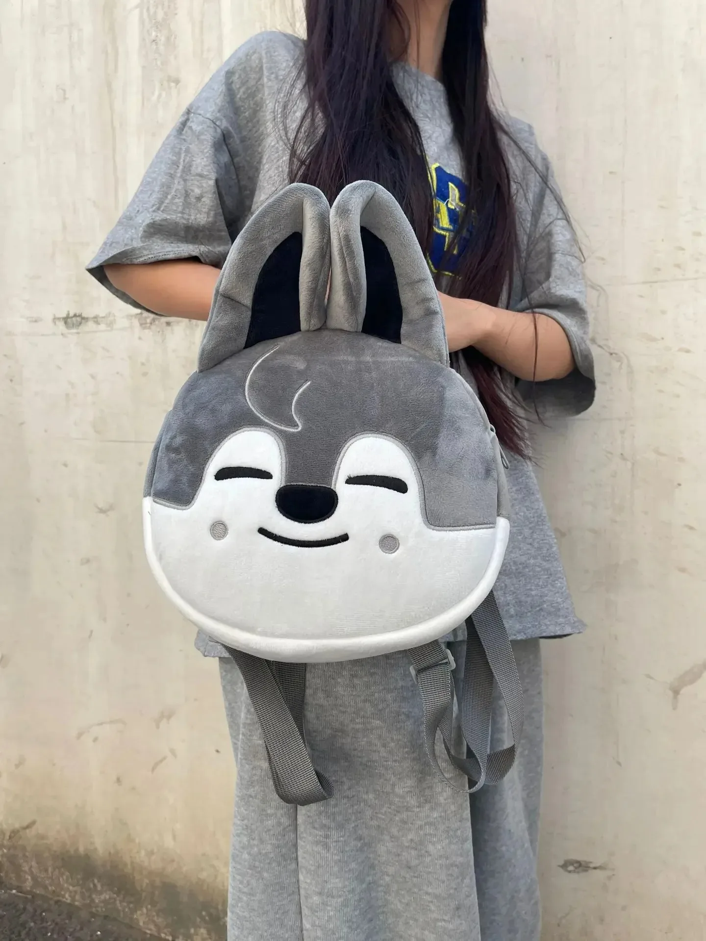 Kpop STAY Backpack Plush Bag