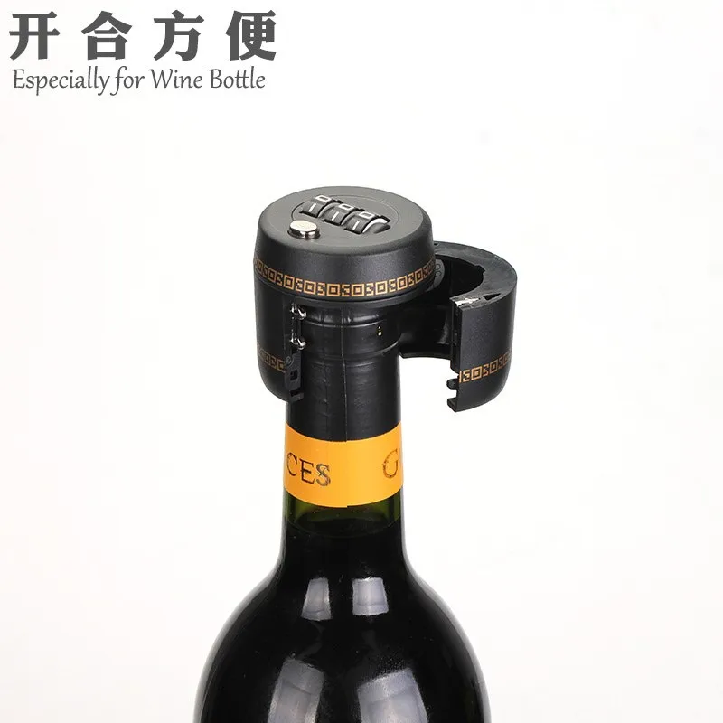 50PCS Popular Red Wine Bottle Lock Foreign Wine Baijiu Bottle Cap Lock Wine Bottle Lock Password Lock