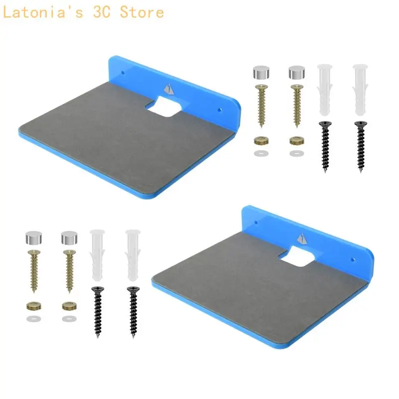 1/2 Stück Wand-Lautsprecherhalter-Regal für sauberen Zugang zum Ladekabel Innenbereich – Detail 10
