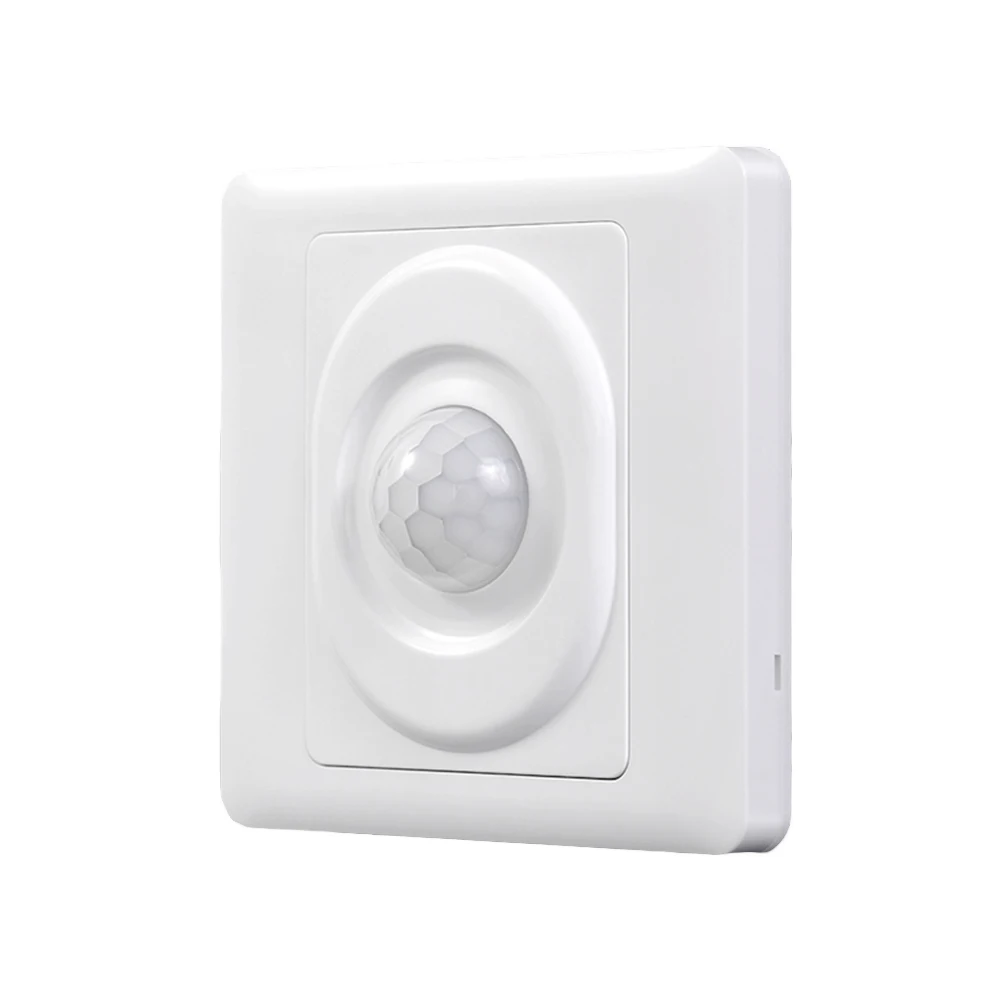 AC 220V LED PIR Motion Sensor Light Switch Infrared Human Body Detection Auto On Off Light Smart Switch for Corridor Staircase