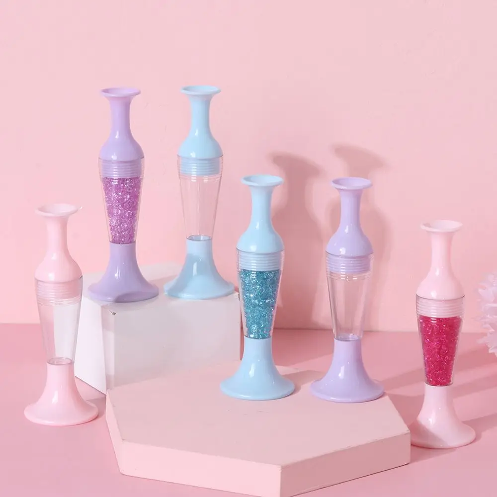 DIY Crystal Sewing Accessories Flower Pot Shape Diamond Painting Tool 5D Diamond Painting Standable Point Drill Pen