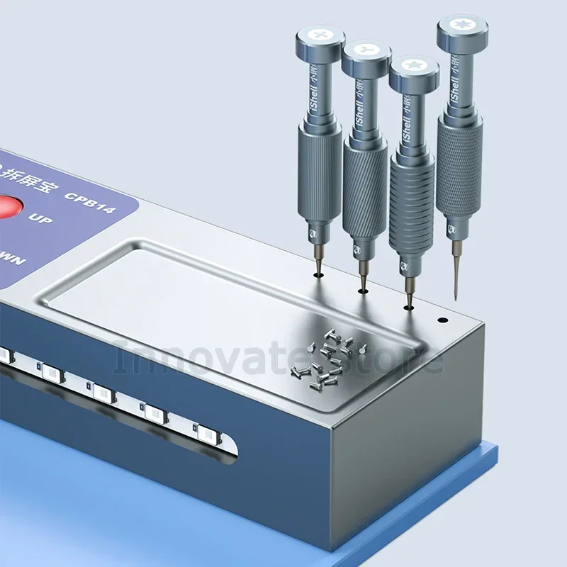 Separatore Macchina MECCANICO CPB14 Dispositivo di rimozione schermo LCD Piattaforma di riscaldamento Riscaldamento rapido Pad in silicone LCD Smantellamento del tesoro