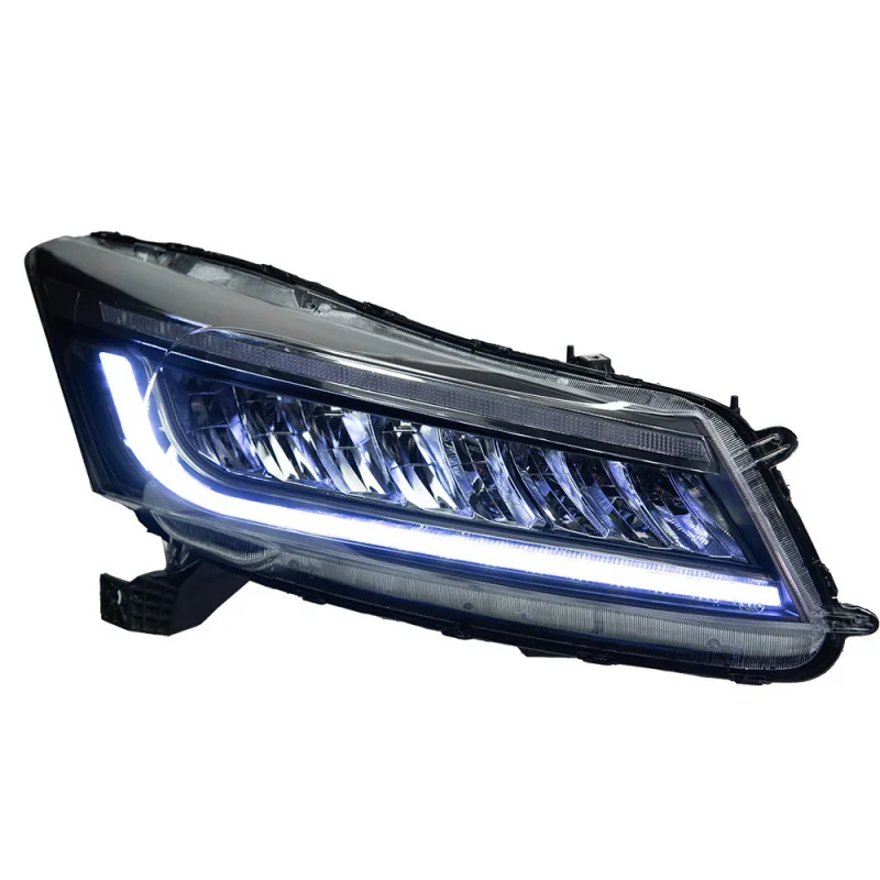 

￼ Suitable for 2008-2012 Eighth Generation Accord G8 LED Headlight Assembly Modified Signal Light Wing Style Upgrad