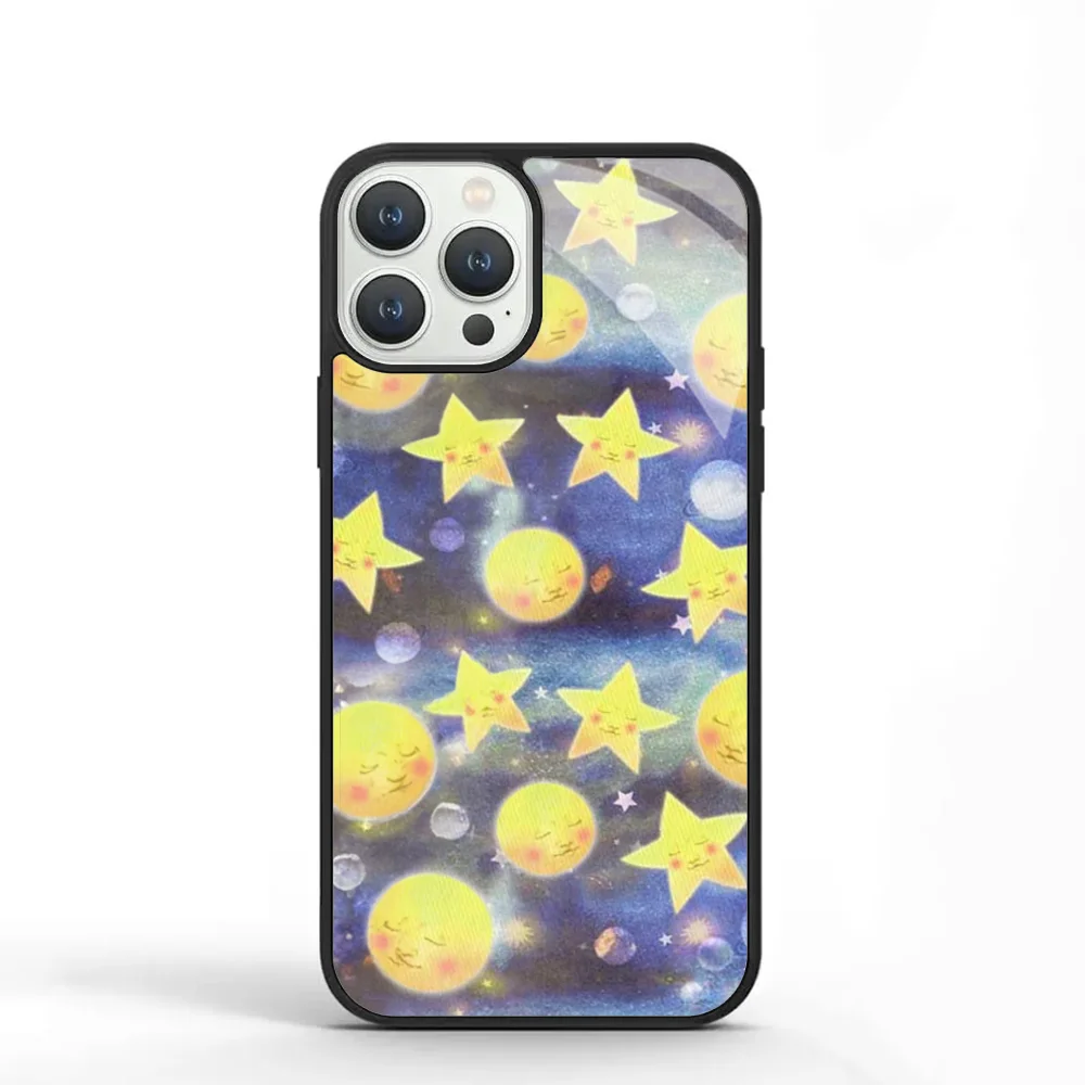 Celestial Dreaming Phone Case For IPhone 11 12 13 14 15 Plus Pro Max Mirror Acrylic PC TPU Cover