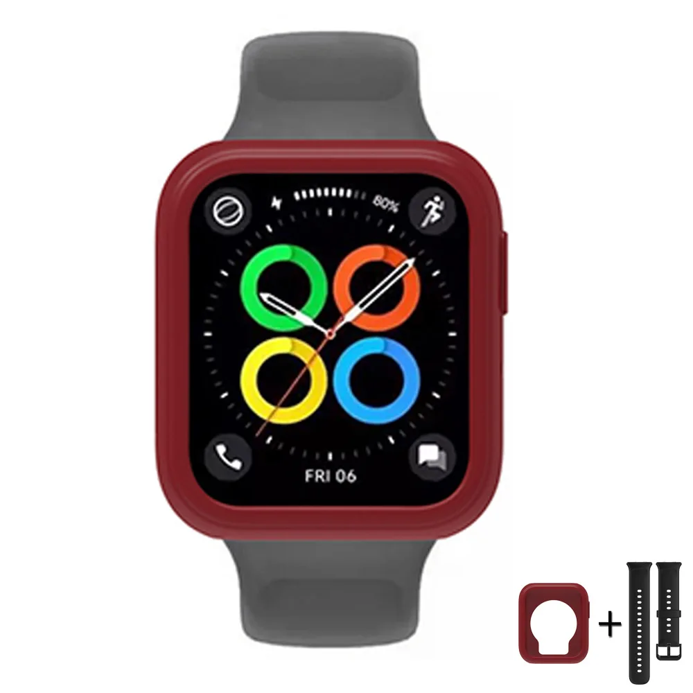 สายนาฬิกาสำหรับ OPPO Watch 3สายนาฬิกาข้อมือซิลิโคนเปลี่ยนเคสทนทานและปรับสายรัดข้อมือสำหรับ OPPO Watch SE