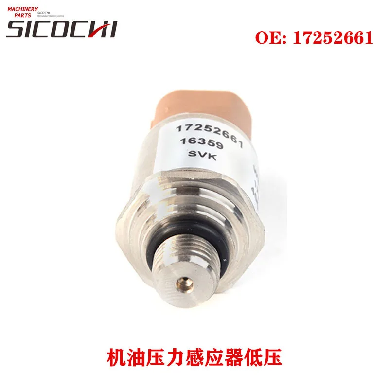 

Engineering vehicle excavator accessories suitable for VOLVO EC series oil pressure sensor low pressure 17252661