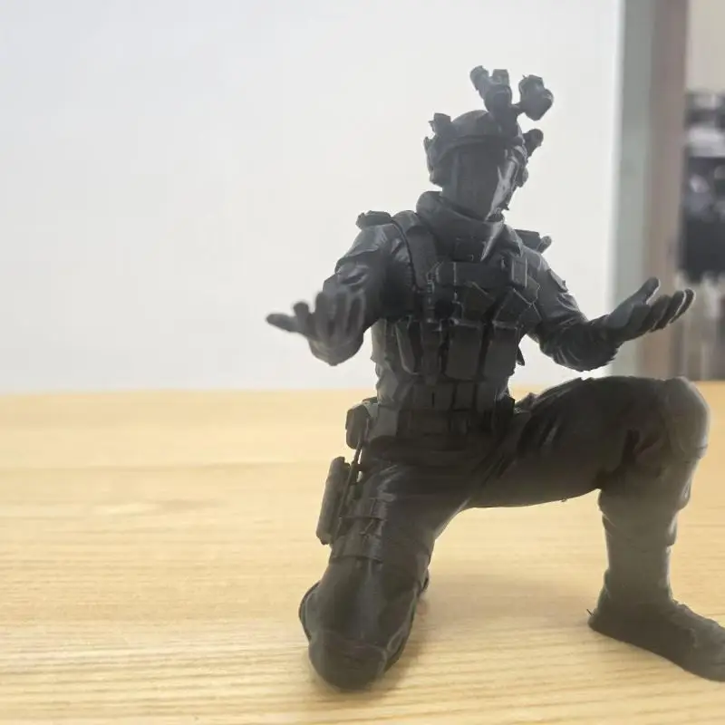 [WA] Unique Soldier Pen Holder Special Forces Figure Plastic Warrior Ornament Stationery Pencils Desk Organizer