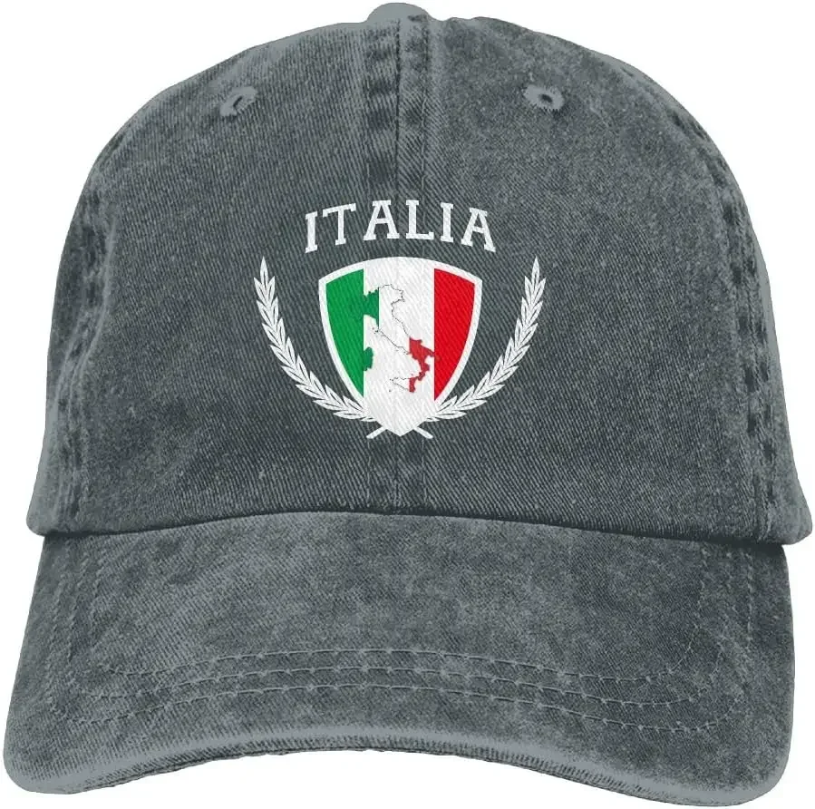 Y Y Y Italia Italy Italian Flag Hat Adult Cap Adjustable Cowboys Hats Baseball Caps­ Men Woman Outdoor Headwear Unisex Hats