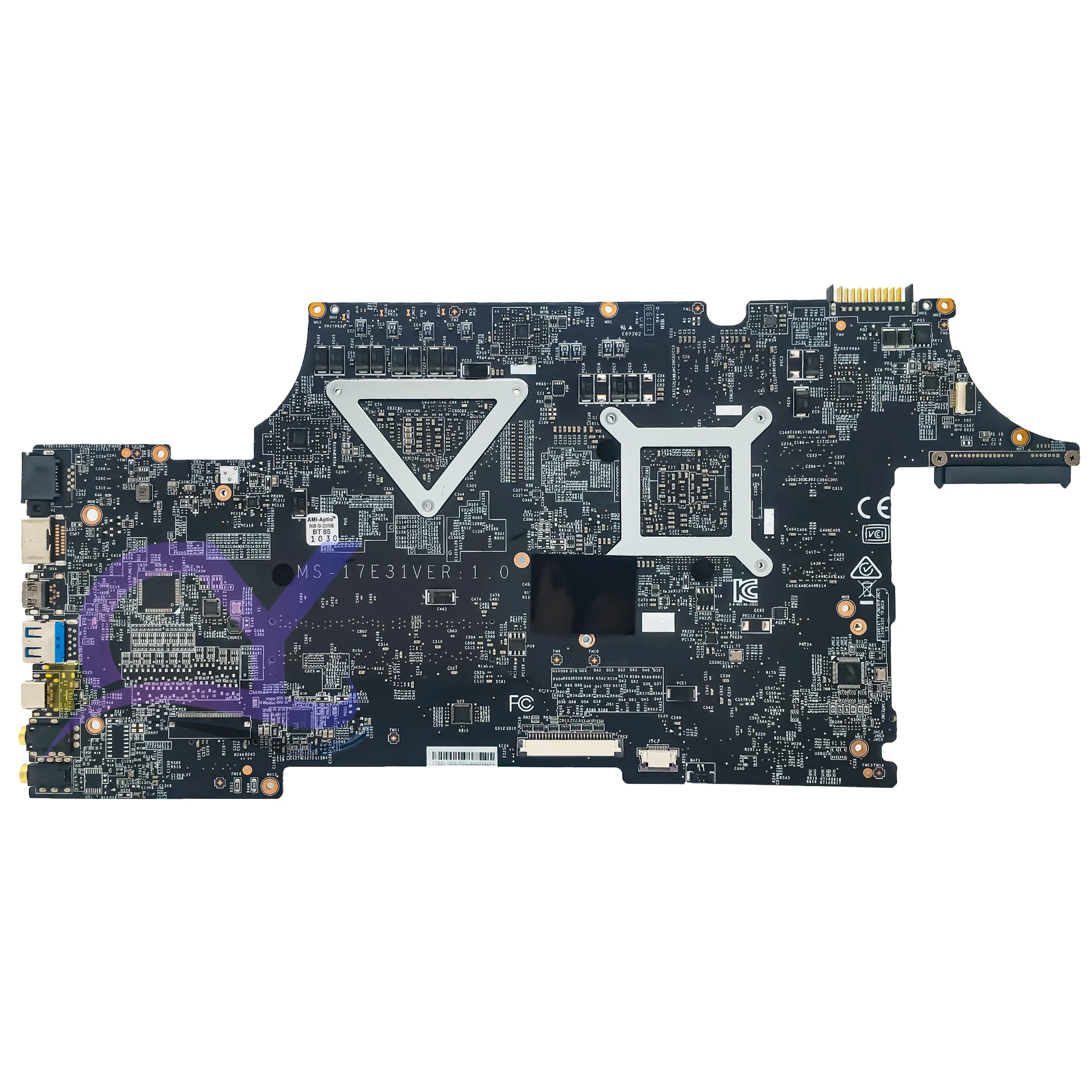 MS-17E31 Laptop Motherboard For MSI MS-17E MS-17E3 WE75 Notebook Mainboard With i7-8850H T2000/V4G 100% Testd Fast Shipping